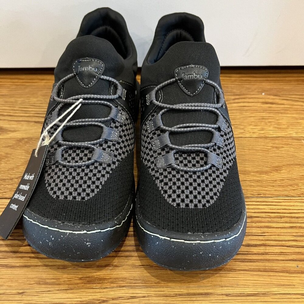 NWT Jambu Women's Size 7‎ Vegan Sneaker Shoes Black Stone NEW
